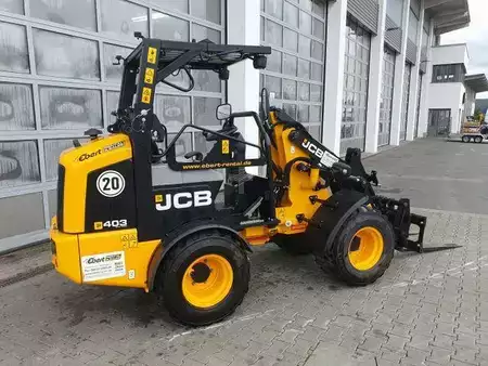 Hjullaster 2023 JCB 403 Klappdach / Schaufel + Gabel / nur 152h! (4)