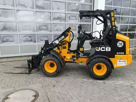 Hjullaster 2023 JCB 403 Klappdach / Schaufel + Gabel / nur 152h! (8)