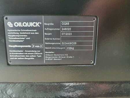 OilQuick OQ65 Adapterplatte für Westtech & mehr