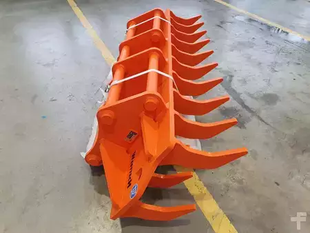 Attrezzatura 0 WESTTECH Woodcracker Feinrechen / Roderechen / NEU (8)