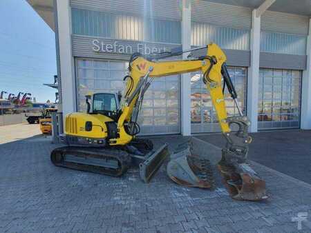 Minibagry 2022 Wacker ET90 / HS08 / nur 1.244h! / Greifer/ Löffelpaket (2)