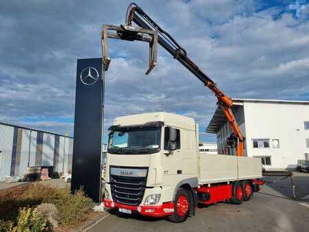 DAF XF 440 6x2 Pritsche Kran Atlas 145.2-A12