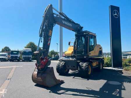 Mobilní bagry 2014 Volvo EW160D / 2014 / 1xTieflöffel / Forstschutzgitter (10)