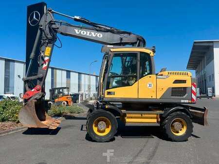Mobilní bagry 2014 Volvo EW160D / 2014 / 1xTieflöffel / Forstschutzgitter (2)