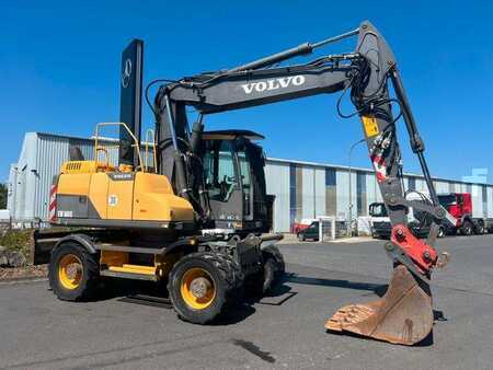 Mobilní bagry 2014 Volvo EW160D / 2014 / 1xTieflöffel / Forstschutzgitter (8)