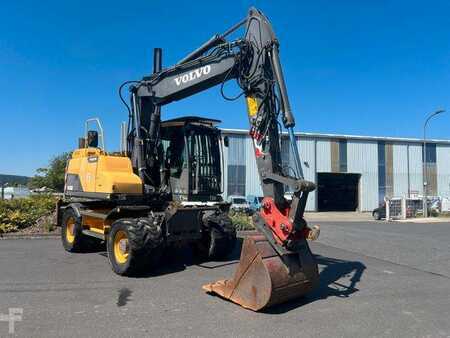 Mobilní bagry 2014 Volvo EW160D / 2014 / 1xTieflöffel / Forstschutzgitter (9)