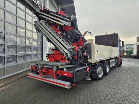 Scania R 450 6x2 Kran Fassi 295 JIB Seilwinde Funk