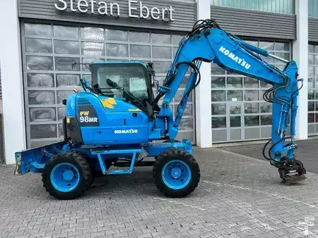 Mini excavators 2012 Komatsu PW 98MR-8 / 5.734h / Powertilt HS08 (2)