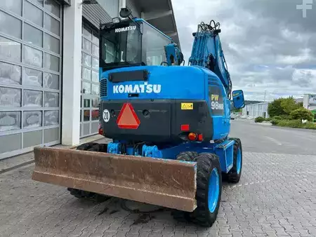Mini excavators 2012 Komatsu PW 98MR-8 / 5.734h / Powertilt HS08 (4)