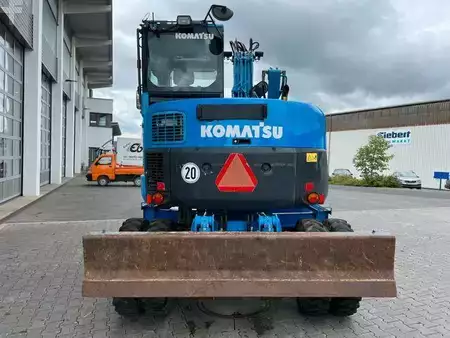 Mini excavators 2012 Komatsu PW 98MR-8 / 5.734h / Powertilt HS08 (5)
