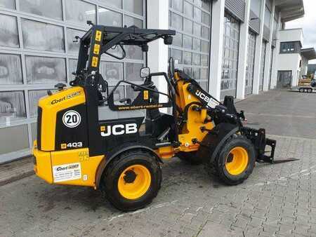 JCB 403 / Schaufel + Gabel / nur 248h!