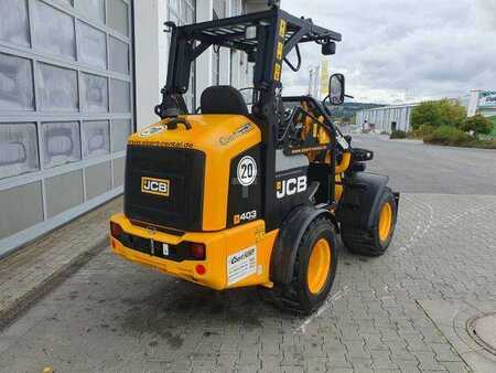 JCB 403 / Schaufel + Gabel / nur 248h!