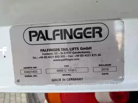 Andet 2018 Iveco Eurocargo ML120E25 LBW PAlfinger 1.500kg 3 Sitze (12)