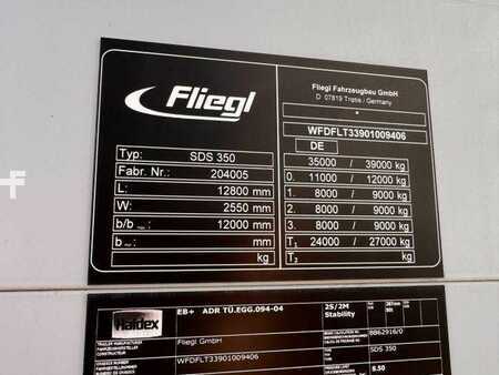 Miscelaneo 2020 Fliegl SDS 350 Schiebeplane+Verdeck XL SAF 20.900Km (15)