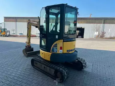 Minibagry 2014 Komatsu PC26MR / 2.032h / Tieflöffel 600mm/ MS03 (7)