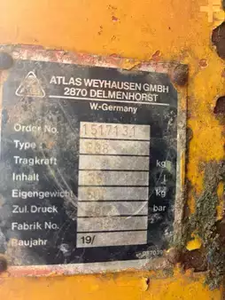 Osprzęt 2019 Atlas Zweischalengreifer mit Verlängerung / Greifer 2019 (20)