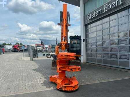 Bæltegraver 2021 Kobelco ED160 BR-7 / nur 999h! / Woodcracker Löffelpaket (4)