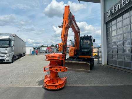 Bæltegraver 2021 Kobelco ED160 BR-7 / nur 999h! / Woodcracker Löffelpaket (5)
