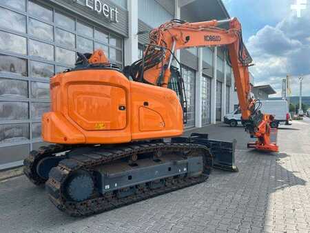 Bæltegraver 2021 Kobelco ED160 BR-7 / nur 999h! / Woodcracker Löffelpaket (9)