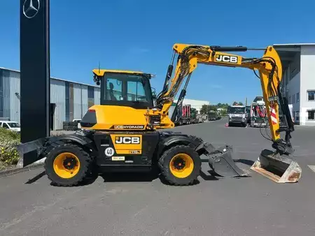 Mobil grävmaskin 2021 JCB Hydradig 110W / Pratzen / nur 179h / Löffelpaket (10)