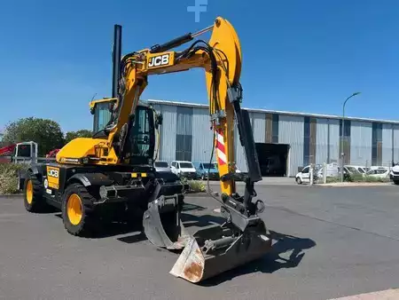 Mobil grävmaskin 2021 JCB Hydradig 110W / Pratzen / nur 179h / Löffelpaket (12)