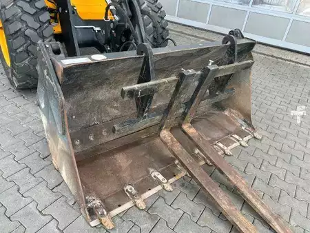 Hjullaster 2021 JCB 409 SV / nur 2.496h / Klima Klappschaufel Gabel (11)