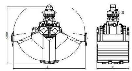 Miscelaneo 0 Kinshofer Grabgreifer / C05HPX / MS03 / 3 - 6 to (10)
