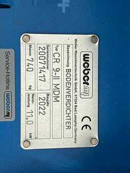 Ostatní 2022 Weber CR 9 MDM Hatz-Diesel / 740kg / DEMO / 2022 (11)