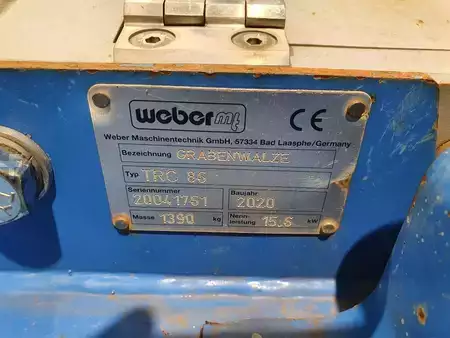 Pozostałe 2020 Weber TRC 86 Grabenwalze / 2020 / Funk / nur 143h (18)