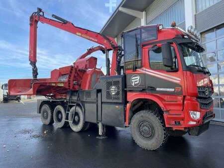 Mercedes-Benz TUROX 8x8 Eschlböck Biber 92 Holzhacker / 1.512h