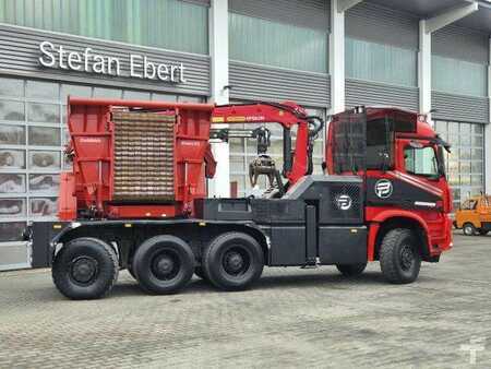 Mercedes-Benz TUROX 8x8 Eschlböck Biber 92 Holzhacker / 1.512h