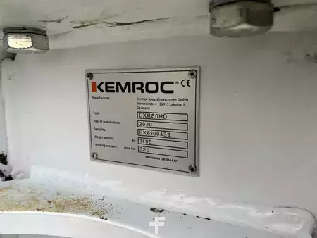 Frezy do ścian szczelinowych  2020 [div] KEMROC EXR 60 HD Flächenfräse / Asphaltfräse / MS1 (15)