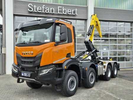 Iveco AD360X48Z/P HR OFF 8x4 Palfinger P24A Intarder