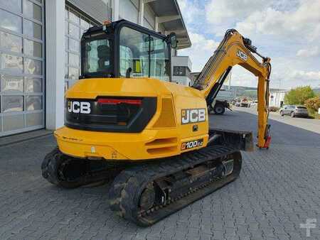 Korečková rýpadla 2022 JCB 100C-2 / nur 471h! / 2022 / Lehnhoff HS08 (3)
