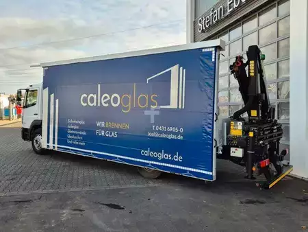 Andet 2022 Mercedes-Benz Atego 1324 L Glaswand Heckkran PK10002 SH Funk (12)