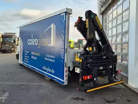 Andet 2022 Mercedes-Benz Atego 1324 L Glaswand Heckkran PK10002 SH Funk (15)