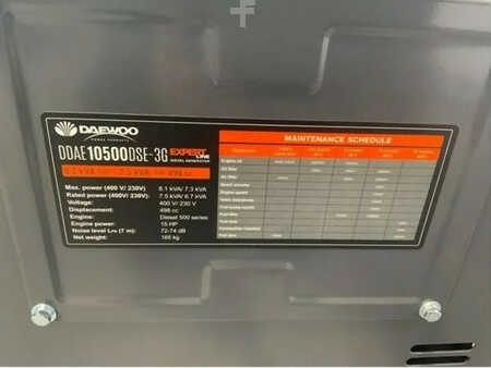 Stromgenerator 2025 Daewoo DDAE10500DSE-3G (9)