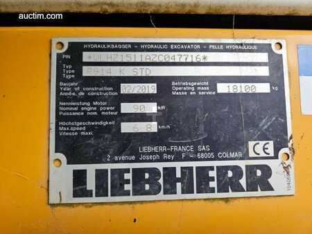 Rupsgraafmachines 2019 Liebherr R914 Compact Litronic (15)
