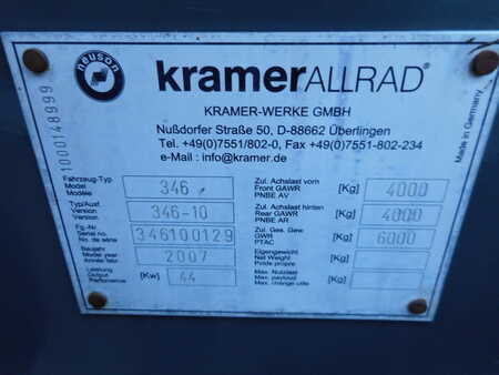 Kramer 750 T mit Teleskoparm !!