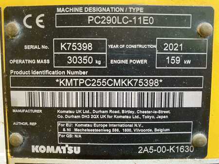 Komatsu PC290LC-11EO