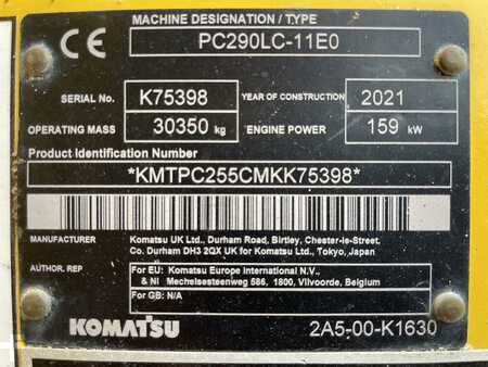 Annet 2021 Komatsu PC290LC-11EO (13)
