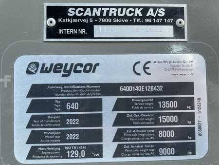 Kerekes rakodó 2022 weycor AR640 (13)