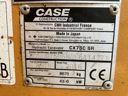 Case CX75C SR