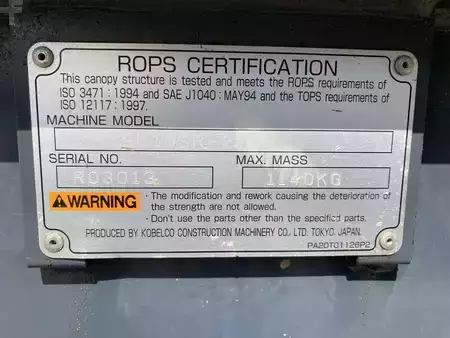 Minigraafmachines 2023 Kobelco SK10SR-2 (10)