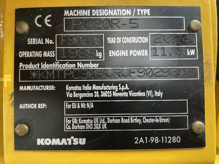 Övrigt 2024 Komatsu PC20R-5 (13)