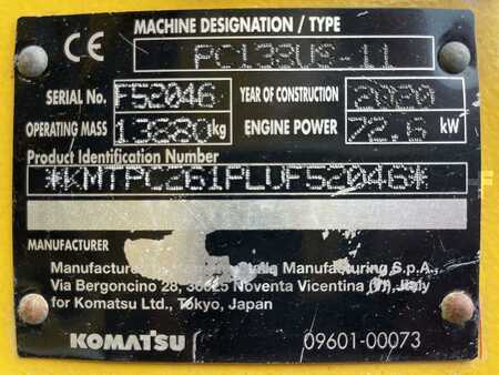 Outro 2020 Komatsu PC138US-11 (11)