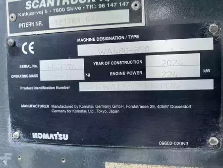 Hjullæsser 2024 Komatsu WA480-8EO (12)