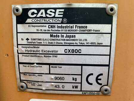 Case CX 80 C