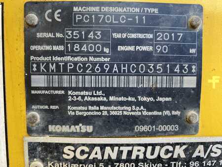 Sonstige 2017 Komatsu PC170LC-11 (10)