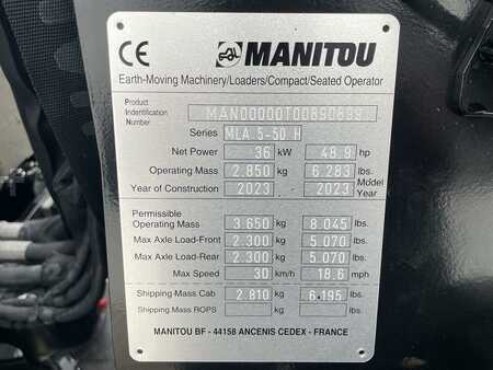 Miscelaneo 2023 Manitou MLA 5-50H CAB ST5 (10)